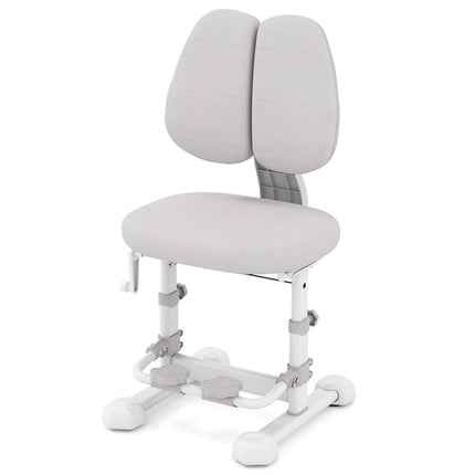 Costzon Kids Chair Ergonomic Study Desk Chair with Adjustable Double Backrest
