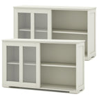 Cream White with Sliding Door Window / 2