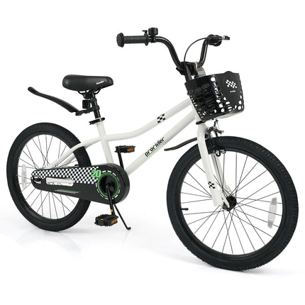 Costzon Kids Bike Coaster Brake & Removable Basket
