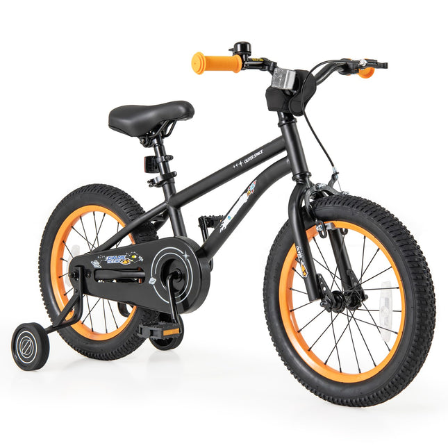 BABY JOY Kids Bike, 16 Inch Sport Bicycle for 4-7 Years Old,  Girls Boys Bike
