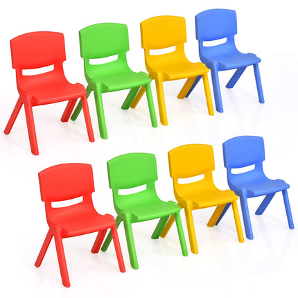 Costzon Kids Chairs Stackable Plastic Learn and Play Chair