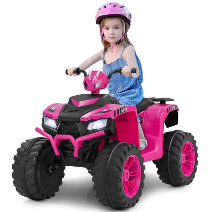 Coszton ATV for Kids, 24V Battery Powered Electric ATV Quad, Kids Ride-On ATV Kids 4-Wheeler for 3-8 Boys & Girls