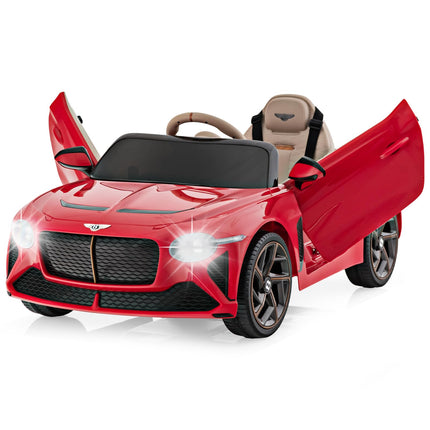 Costzon Ride-on Car, 12V Licensed Bentley Bacalar Battery Powered Ride-on Toy
