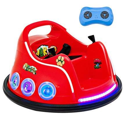 Costzon Bumper Car for Kids 12V Electric Ride on Toy with Remote Control
