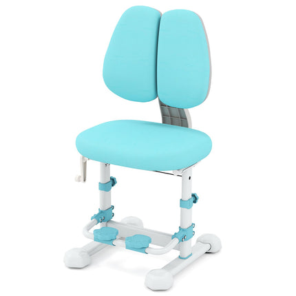 Costzon Kids Chair Ergonomic Study Desk Chair with Adjustable Double Backrest