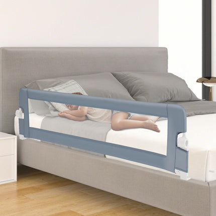 BABY JOY Extra Long Swing Down Safety Bed Guard for Convertible Crib