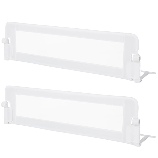 Costzon Bed Rails for Toddlers, Extra Long, Swing Down Safety Bed Guard for Convertible Crib