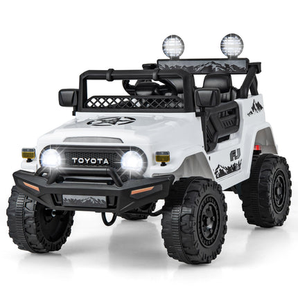 Costzon Ride on Car, 12V 7Ah Licensed Toyota FJ Cruiser Electric Car