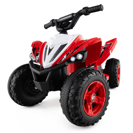 Costzon Kids ATV 12V 4-Wheeler Quad Electric Vehicle