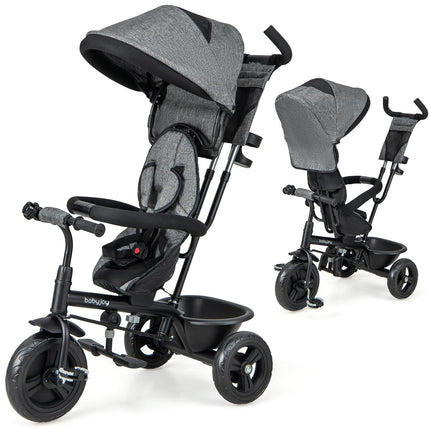 Costzon Tricycle 4 in 1 Toddler Bike