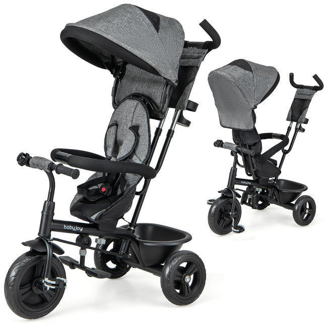 Costzon Tricycle 4 in 1 Toddler Bike