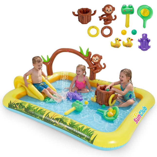 Costzon Animal Spray Inflatable Kiddie Pool (81.5'' x 66'' x 30.5'')