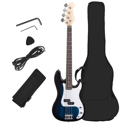 Costzon Full Size Electric 4 String Bass Guitar for Beginner Complete Kit