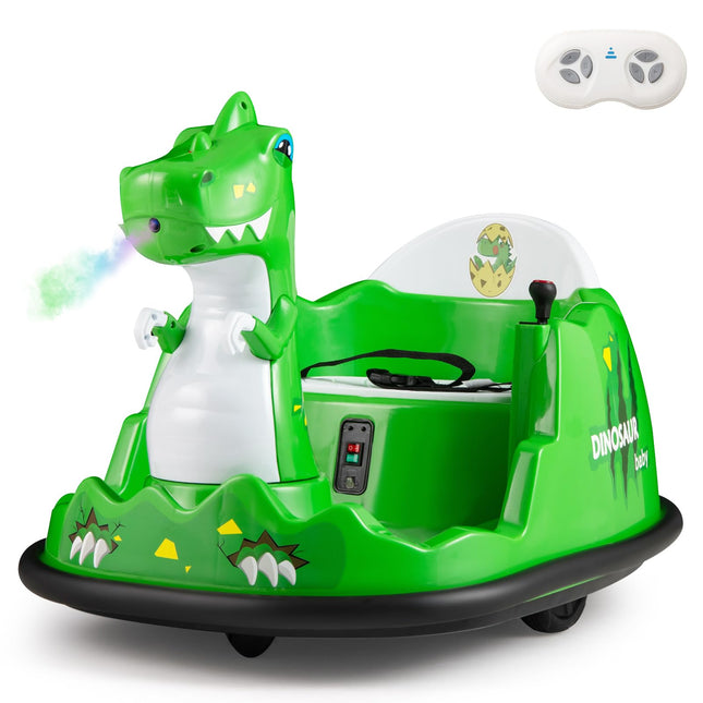 Costzon Bumper Car 12V Ride on Bumping Toy with Remote Control