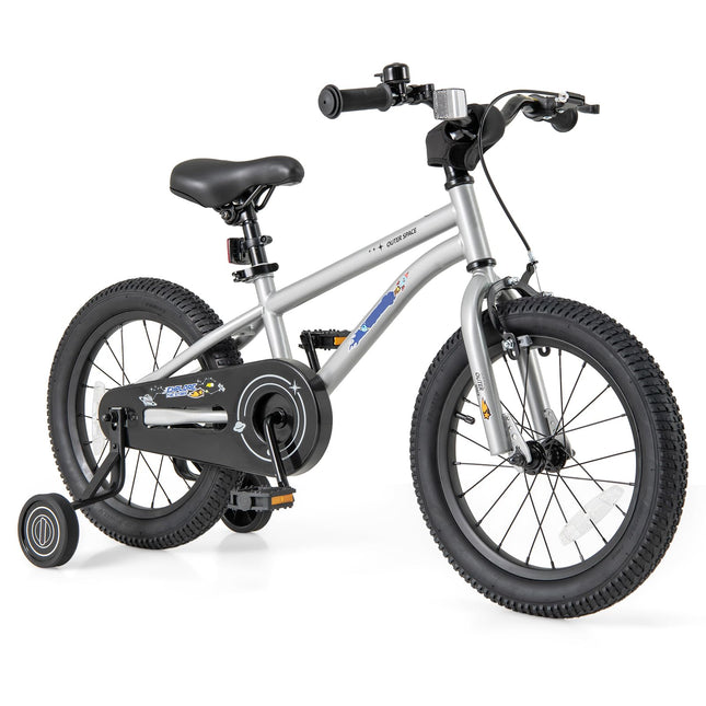 BABY JOY Kids Bike, 16 Inch Sport Bicycle for 4-7 Years Old,  Girls Boys Bike