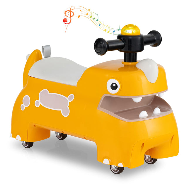 Ride On Push Car Dinosaur Themed Foot to Floor Baby Ride On Sliding Car