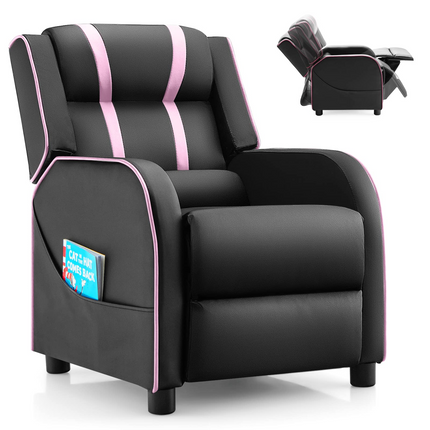 Kids Recliner, Gaming Recliner Chair  -  Costzon