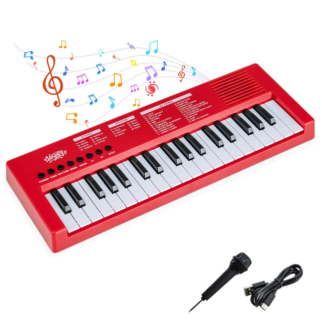 Costzon Kids Piano Keyboard 37 Keys Portable Electric Keyboard Piano