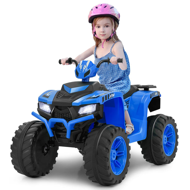 Coszton ATV for Kids, 24V Battery Powered Electric ATV Quad, Kids Ride-On ATV Kids 4-Wheeler for 3-8 Boys & Girls