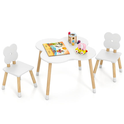 Costzon Kids Wooden Toddler Desk Set for Classroom Daycare Home