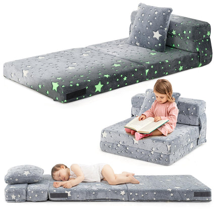 Costzon Folding Sofa Bed for Kids