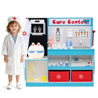Costzon Kids Wooden Doctor Playset Medical Activity Center w/ 29 Accessories
