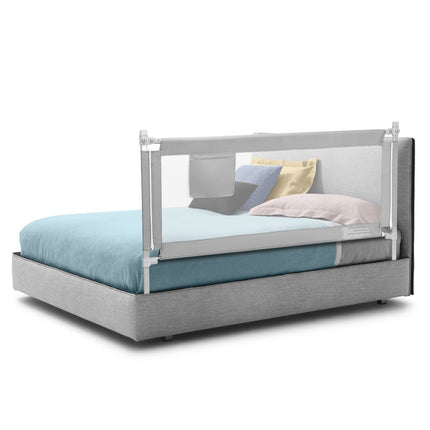 BABY JOY Bed Rail for Toddlers, Height Adjustable & Foldable Baby Bed Rail Guard