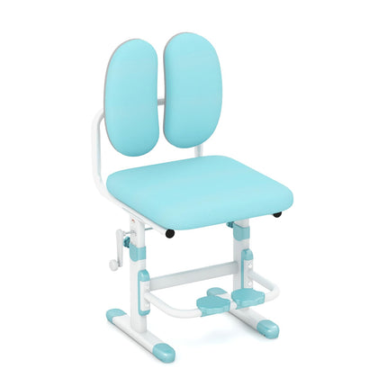Costzon Kids Desk Chair, Height-Adjustable Student Study Chair w/Double Back Support, Breathable Mesh Seat Cushion