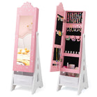 Costzon Kids Jewelry Armoire Cabinet, 43.5