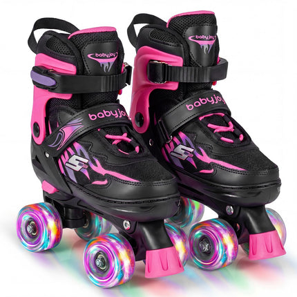 BABY JOY Roller Skates 4 Sizes Adjustable Quad Skates