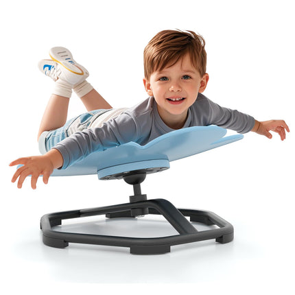 Costzon 360° Sit and Swivel Autistic Children Sensory Toy Non Slip Metal Base