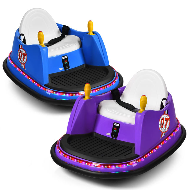Costzon Bumper Car for Kids, 6V Battery Powered Electric Vehicle