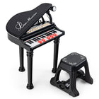 Costzon Kids Piano, 31 Key Mini Grand Piano Toy Keyboard with Microphone