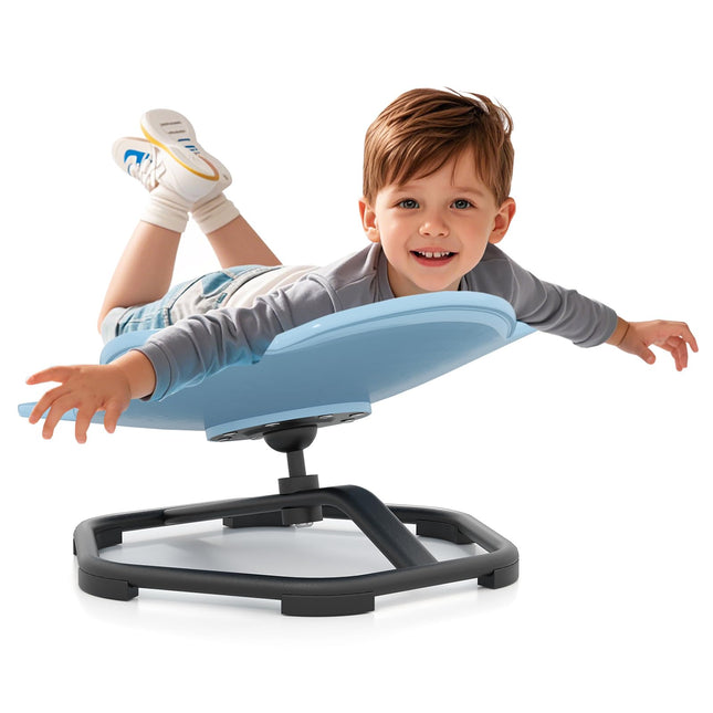 Costzon 360° Sit and Swivel Autistic Children Sensory Toy Non Slip Metal Base