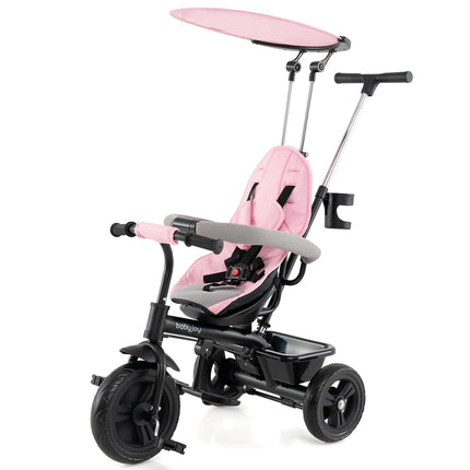 7 in 1 Push Trike w/Adjustable Canopy for 9-60 Months