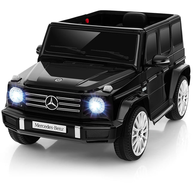 Costzon Ride on Car, Mercedes-Benz G500 Licensed Truck w/Rocking Mode, 3 Speeds, Remote