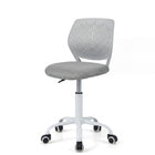 Costzon Armless Height Adjustable Kids Computer Chair Ergonomic Backrest & Stable 5-Point Wheels