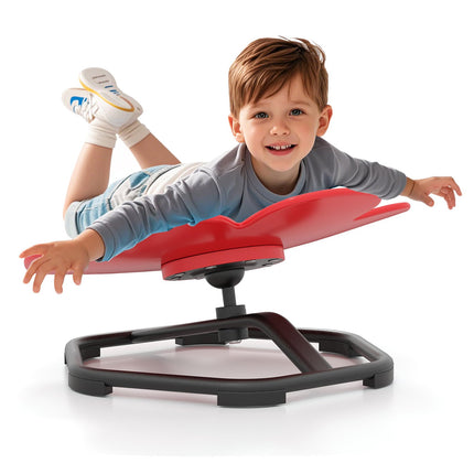 Costzon 360° Sit and Swivel Autistic Children Sensory Toy Non Slip Metal Base