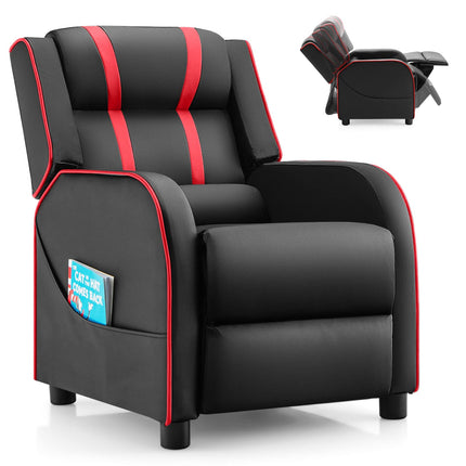Kids Recliner, Gaming Recliner Chair  -  Costzon