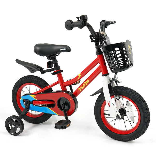 Costzon Kids Bike Coaster Brake & Removable Basket