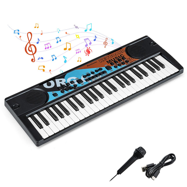 Costzon Kids Piano Keyboard 49 Keys Portable Electric Keyboard Piano