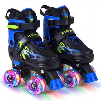 BABY JOY Roller Skates 4 Sizes Adjustable Quad Skates