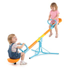 Costzon Teeter Totter for Kids Ages 3-7 360° Spinning Seesaw