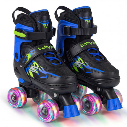 BABY JOY Roller Skates 4 Sizes Adjustable Quad Skates