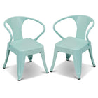 Costzon Set of 2 Kids Steel Chair