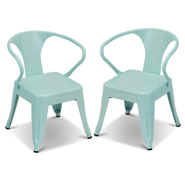 Costzon Set of 2 Kids Steel Chair
