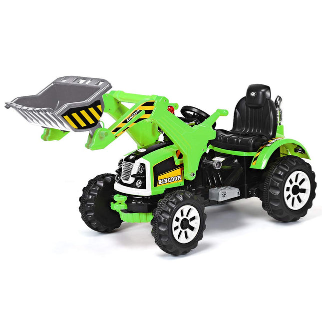 Costzon 12V Battery Powered Kids Ride On Excavator