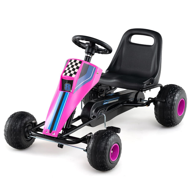 Costzon 4 Wheel Pedal Go Kart
