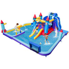 BOUNTECH Inflatable Water Slide, 18x16.5FT Mega Waterslide Park Bounce House w/Dual Slides