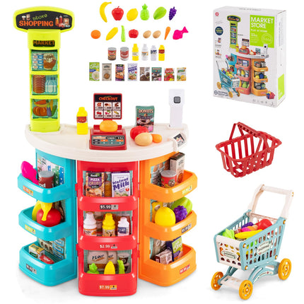 Costzon Grocery Store Playset Grocery Store Pretend Play